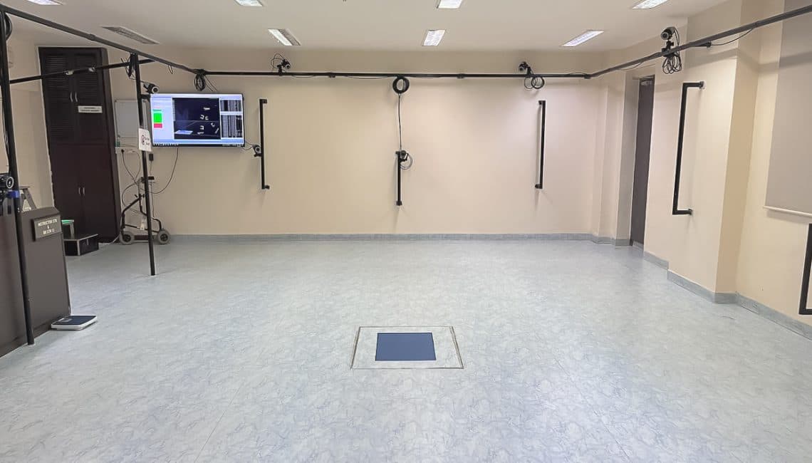 The St. Xavier's Gait Laboratory facility for clinical movement analysis